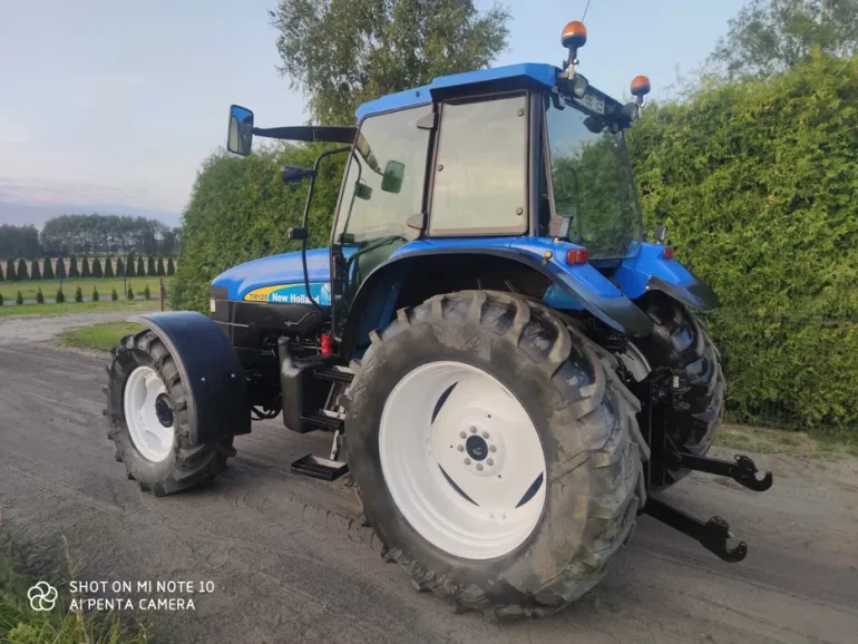 New Holland TM 125 / oś Super Stirr / Kabina Amortyzowana!