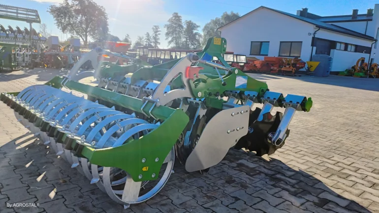 Brona talerzowa Tolmet SIMPLY 2,5m talerz OFAS 510 wał DASZEK AGROSTAL