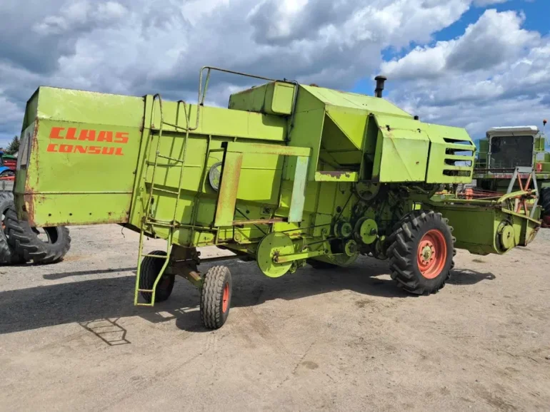 Kombajn zbożowy Claas Consul w oryginale heder 3m koszenia