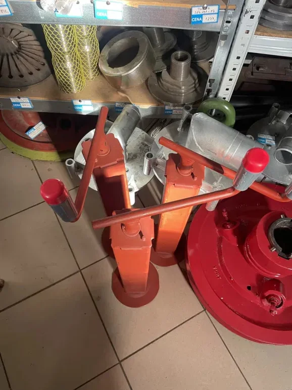 Stopa stópka podpora z korbą fortschritt t088 hts hts100 rozrzutnik