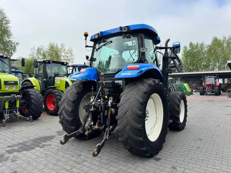 NEW HOLLAND T6020 ELITE + QUICKE Q55 / Kabina amortyzowana / Klima /