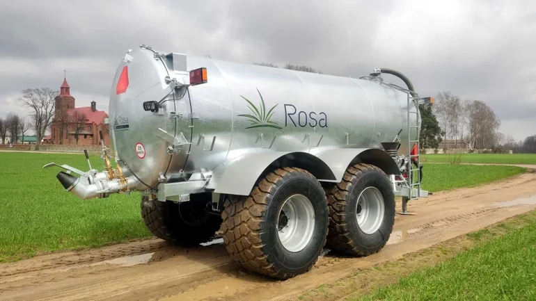 Wóz asenizacyjny ROSA 16/R2S 16000 litrów tandem - beczkowóz, beczka