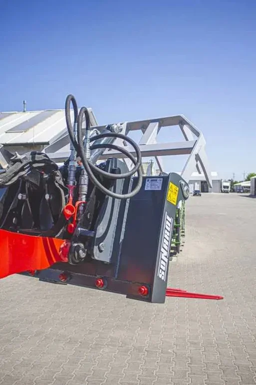 Osprzęt Sonarol do miniładowarki Giant Jcb kramer ! Krokodyl widły