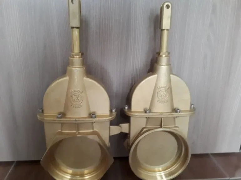 Zasuwa mosiężna 6" 2x gwint MZ Riv beczkowóz hts joskin 4" 5"