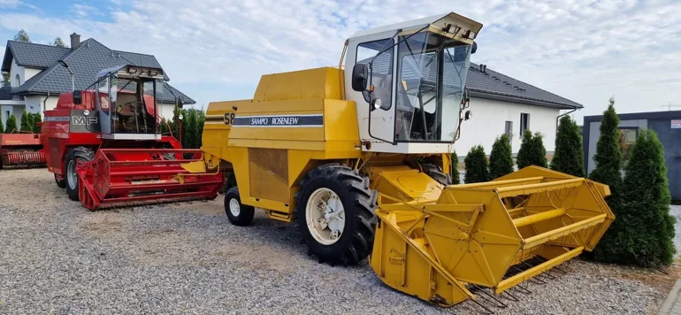 Kombajn zbozowy Sampo 580