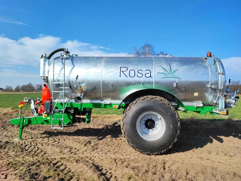 Wóz asenizacyjny ROSA 10/R1 10000 litrów OD RĘKI - beczkowóz, beczka