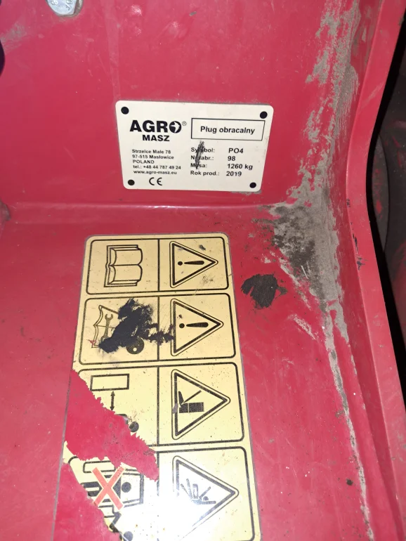 Sprzedam pług obrotowy Agro Masz