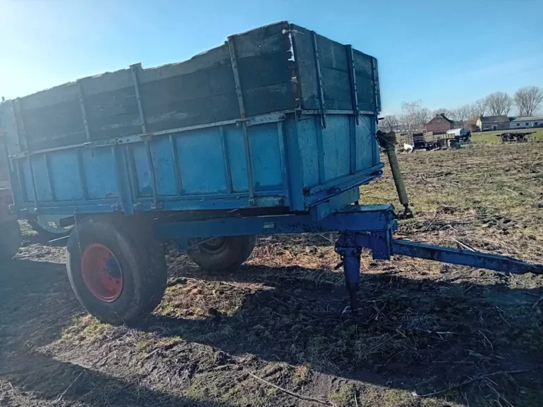 Przyczepa Skorupowa 6 ton skorupa 9, 10, 8t wywrotka jedno osiowa