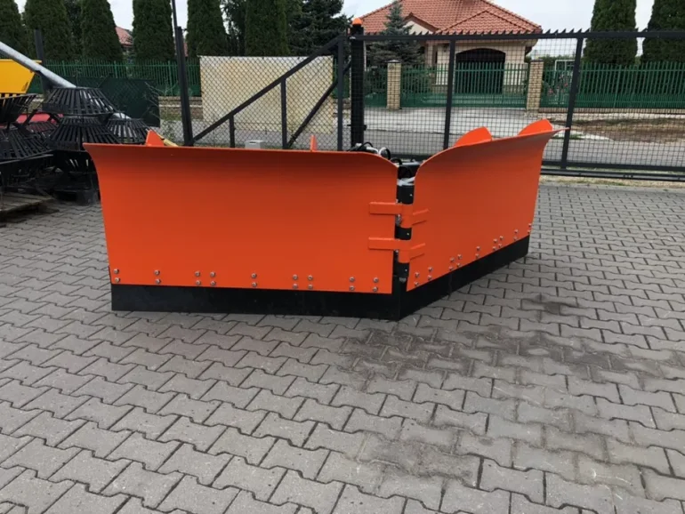Plug do śniegu strzałka składany hydraulicznie tuz tur euro ładowarka