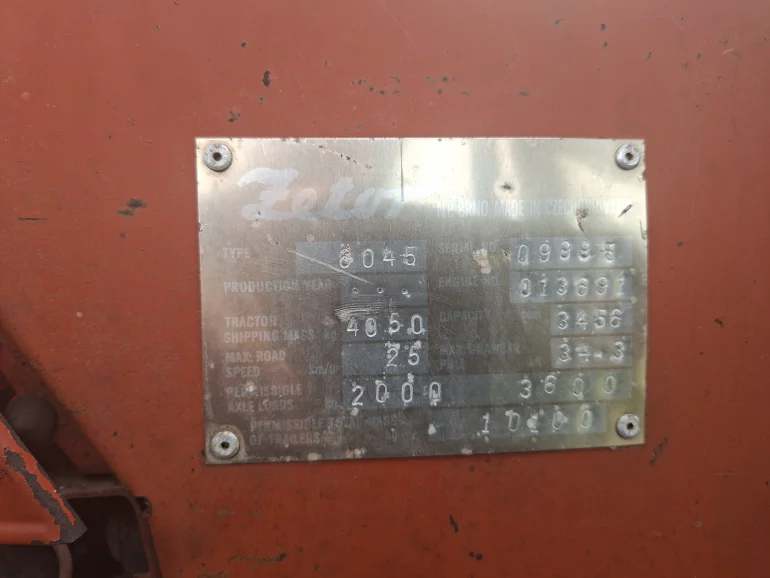 Sprzedam ciągnik ZETOR 6045
