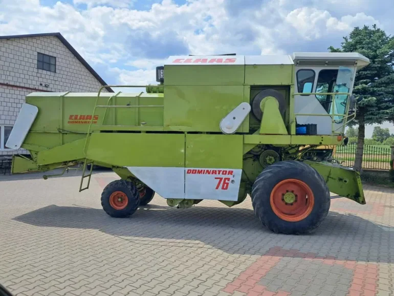 Kombajn Claas Dominator 76 sprowadzony 6 Perkins 3,60 sieczkarnia 86