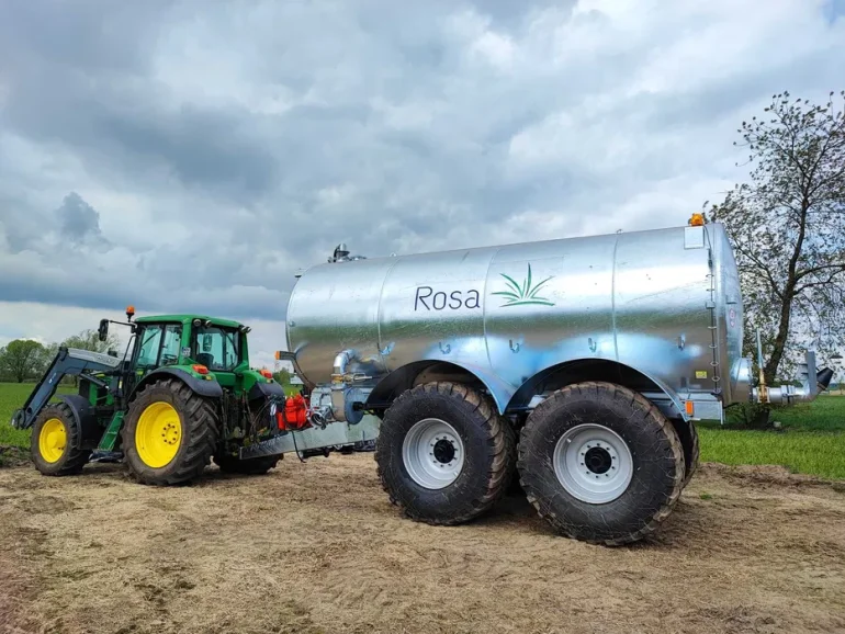 Wóz asenizacyjny ROSA 20/R2S 20000 litrów tandem - beczkowóz, beczka