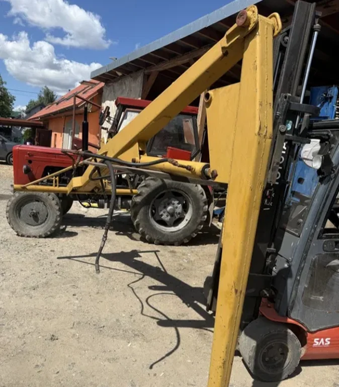 Ładowacz podnośnika do ciągnika big bag żuraw do nawozu