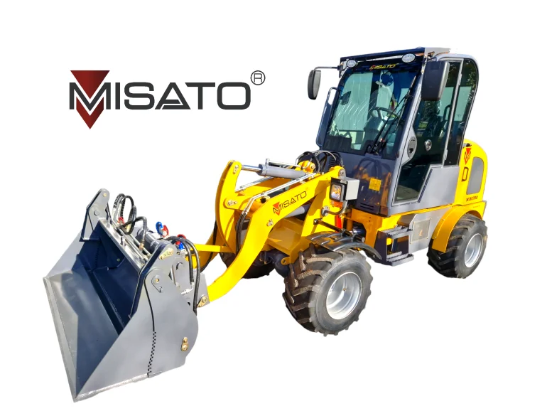 Misato MINI 780 ładowarka 1000kg Klimatyzacja łyżka 4w1 + widły