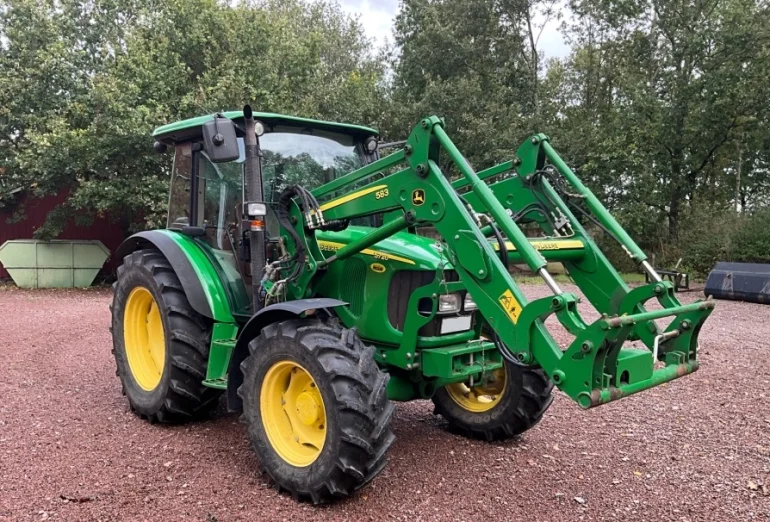 John Deere 5720 4x4, 2007 rok, tylko 484 mth, bardzo dobry stan