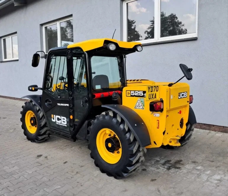 JCB 525-60 AGRIPLUS Klima 2020 Mała Wąska Niska do ciasnych pomiesczeń
