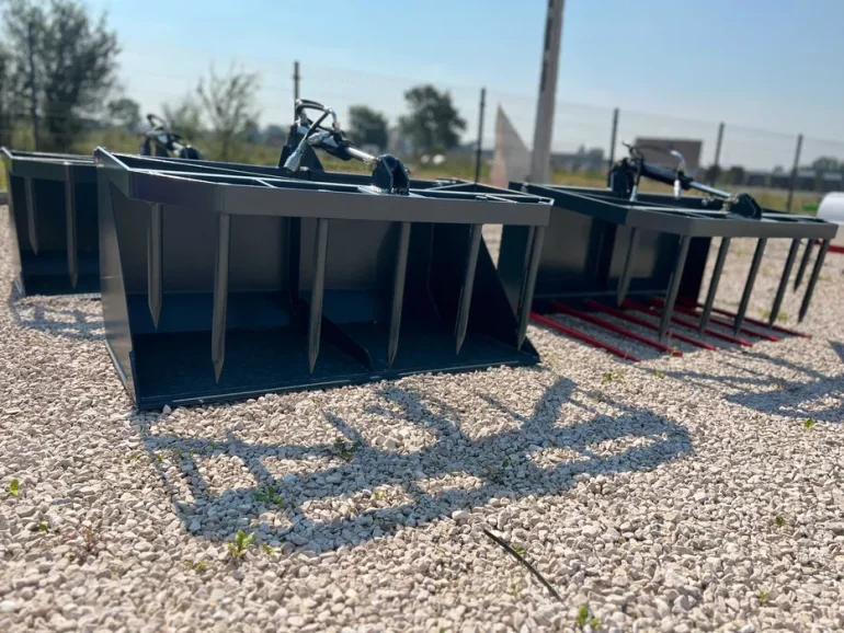 Łyżko krokodyl 1,2 m jeden siłownik