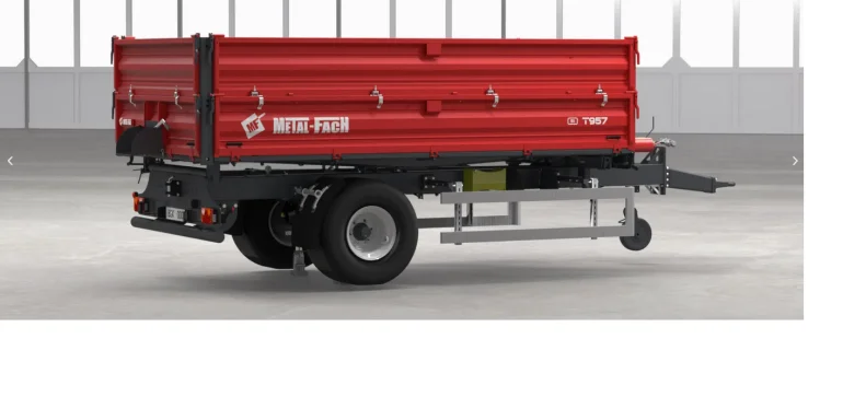 Przyczepa jednoosiowa 5 ton