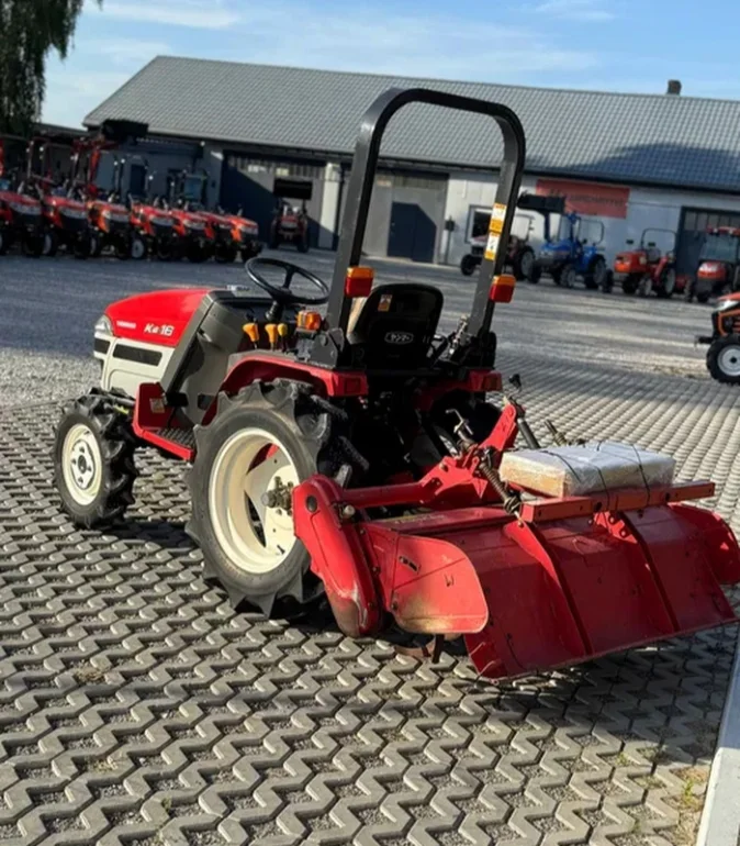 YANMAR KE-16,4X4 17KM ,Wspomag, REWERS,3pkt, Glebogryz, ZAREJESTROWANY