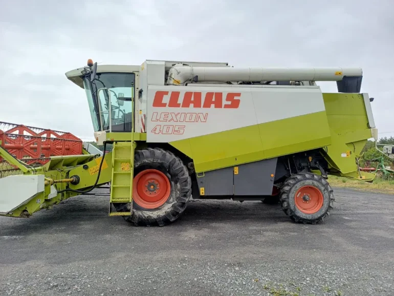 Claas Lexion 405 /99 r. Heder C450 z wózkiem/ Lexion 440 Claas Mega