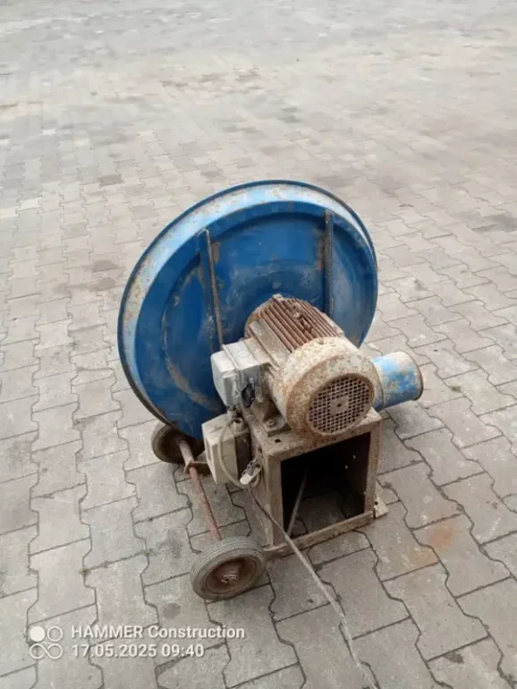 Gniotownik dmuchawa do zboża 5.5 kw