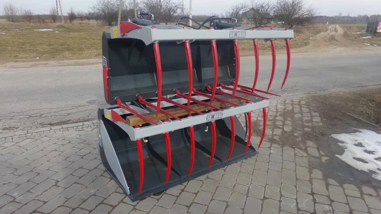 Chwytak krokodyl do obornika do ciągnika rolniczego ! SONAROL !