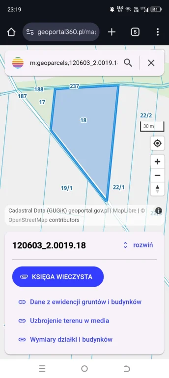Pole rolne Gmina Iwanowice Władysława