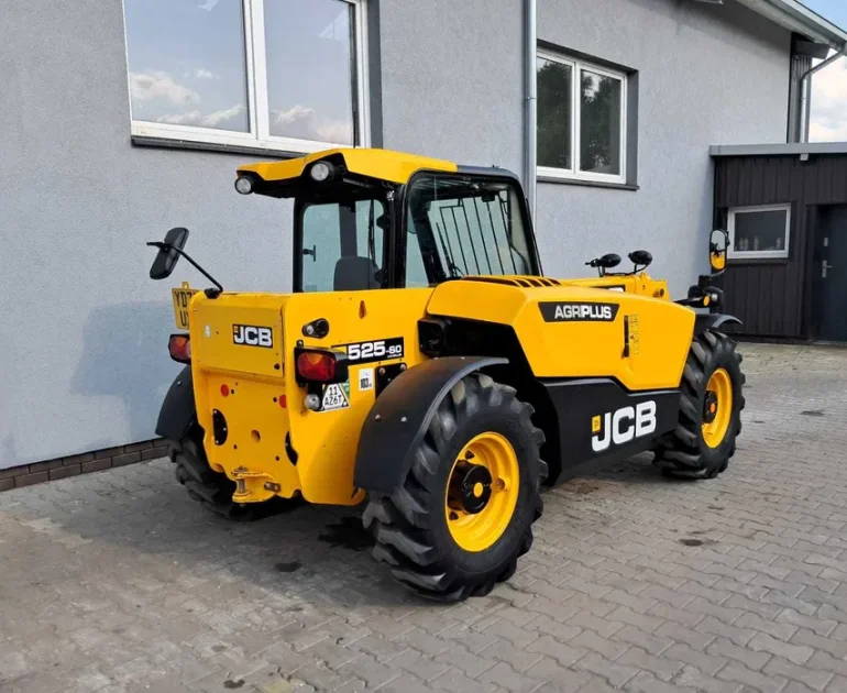 JCB 525-60 AGRIPLUS Klima 2020 Mała Wąska Niska do ciasnych pomiesczeń
