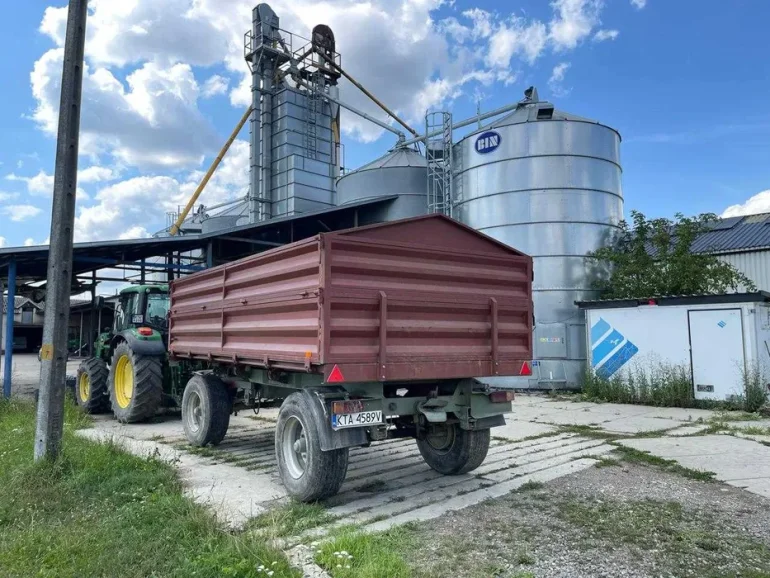 Przyczepa Cordolie 12 ton koła tir