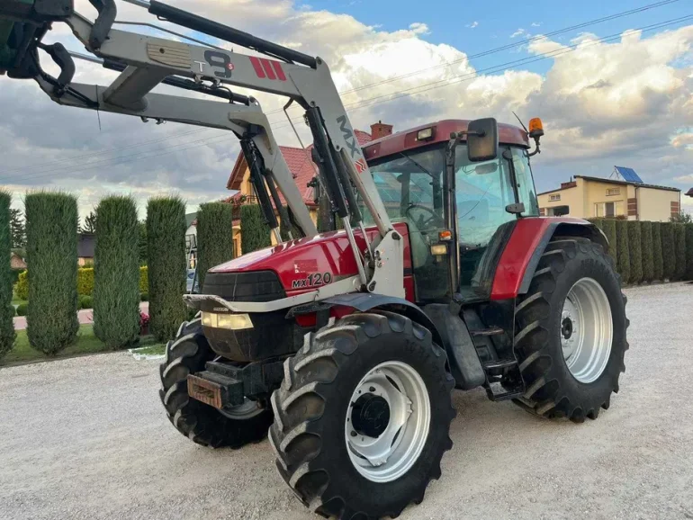 Case MX120 Ładowacz Czołowy MX T8 2000 Rok Cummins Klima MX110 MX135