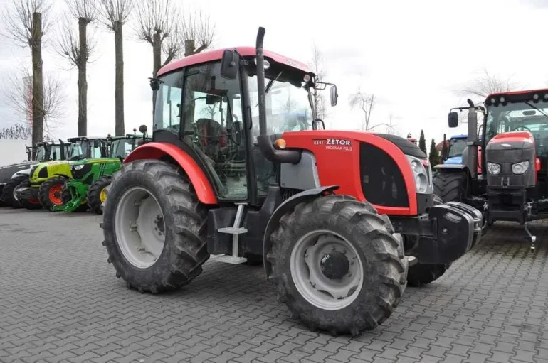 ZETOR 8541 PROXIMA PLUS / Pneumatyka / Zestaw obciążników /