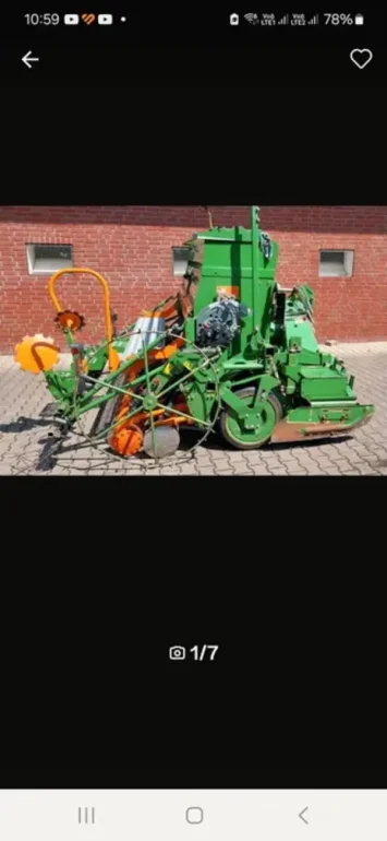 Agregat uprawowo siewny amazone Ad 303 kg303