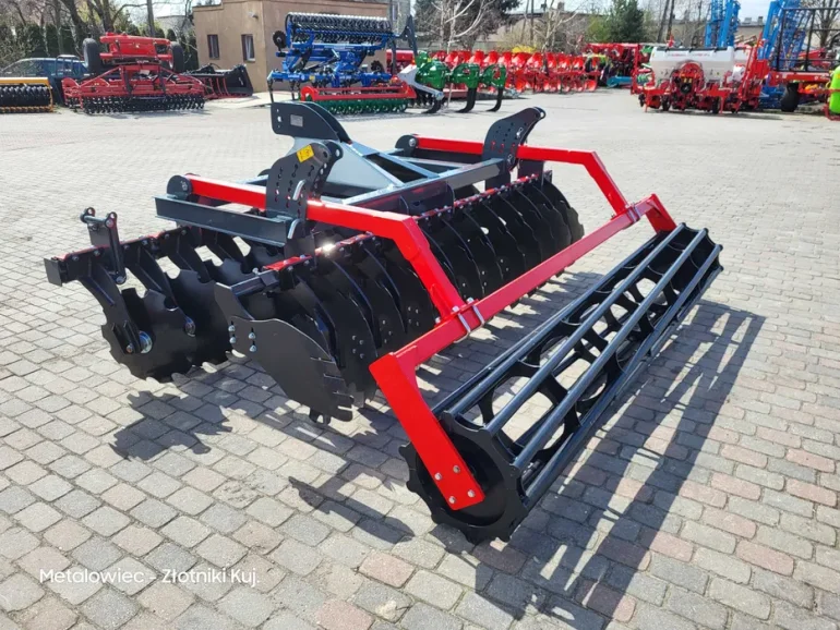 Od ręki!!! Brona talerzowa Agro-Klon 3m 560 wał rurowy JAKOŚĆ 2,5 2,7m
