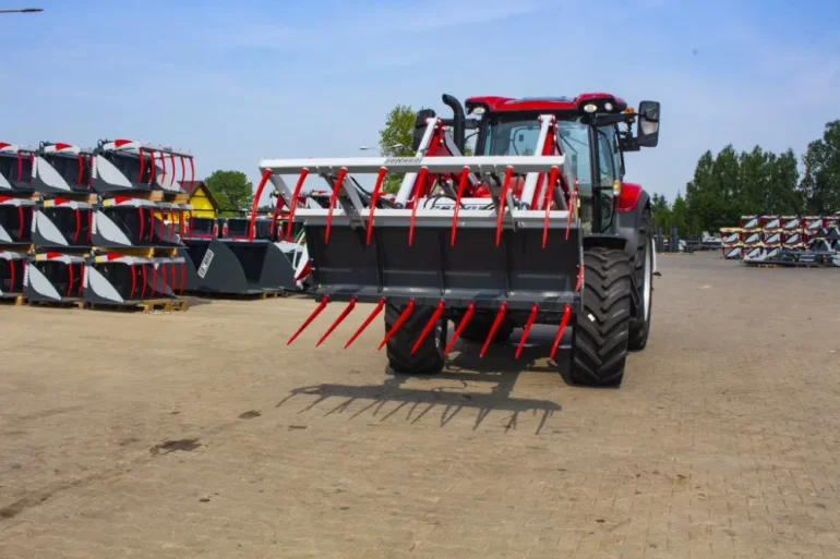 Sonarol Krokodyl Widły do Obornika Euroramka 1,5m JCB OD RĘKI Dostawa