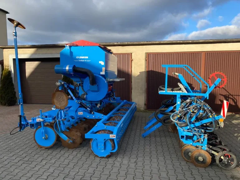Lemken heliodor 9 lemken Solitair 9 przepracował 2 sezony