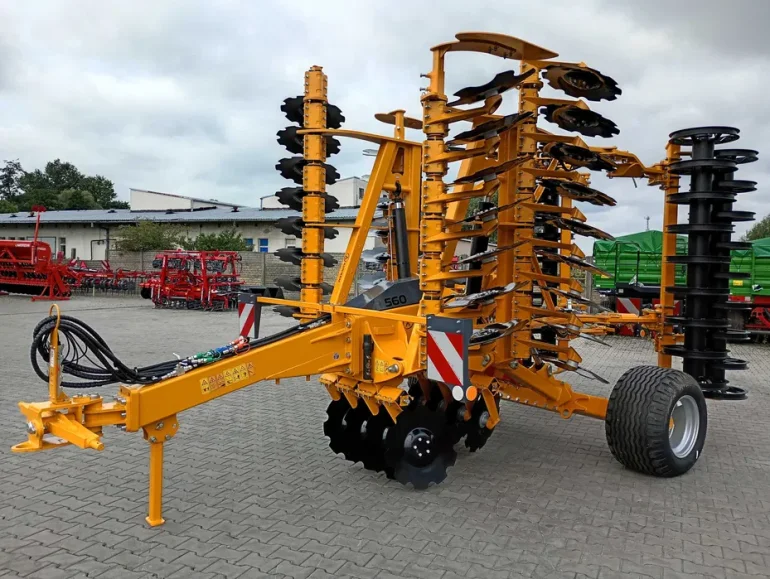 Brona talerzowa AGRISEM R560 - 5 m wał tandem U-ring - cena PROMOCYJNA