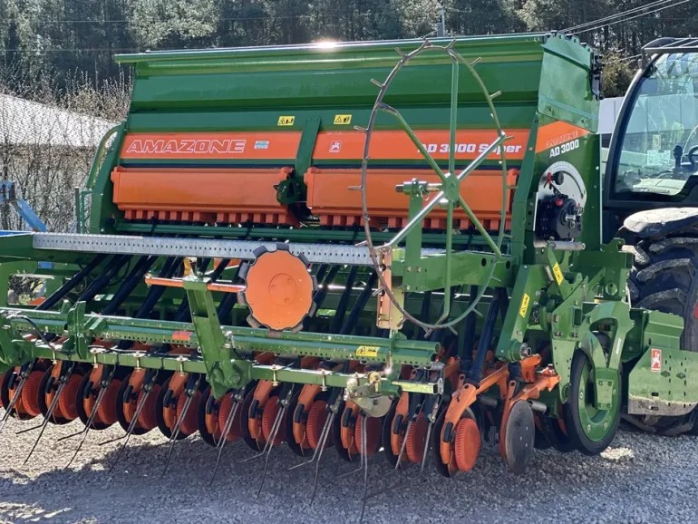 Zestaw uprawowo siewny Amazone KE 3000 i siewnik Ad 3000 Super