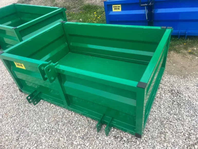 Skrzynia transportowa 150x100x50 na tył ciągnika 150 cm 180 cm DOSTAWA