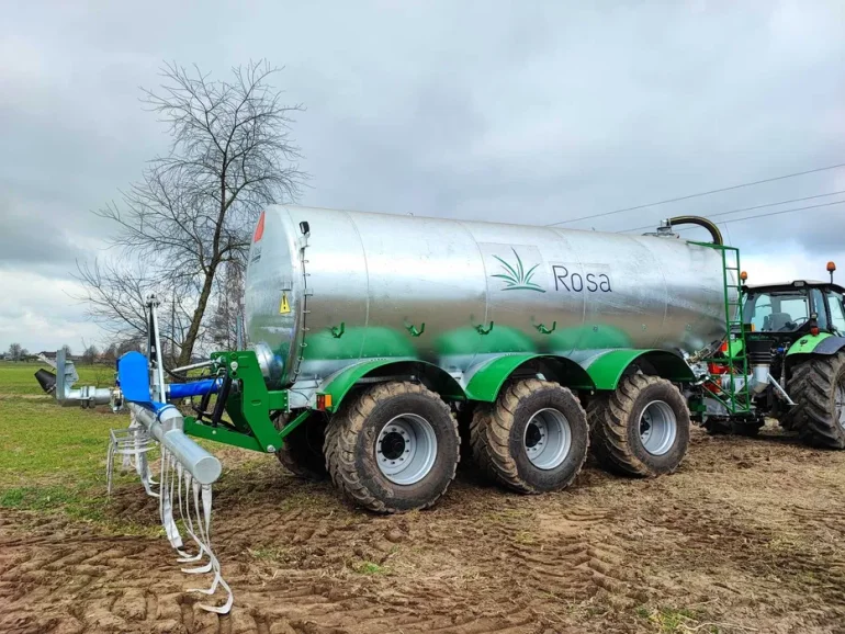 Wóz asenizacyjny ROSA 24/R3S 24000 litrów TANDEM TRIDEM - beczkowóz, beczka