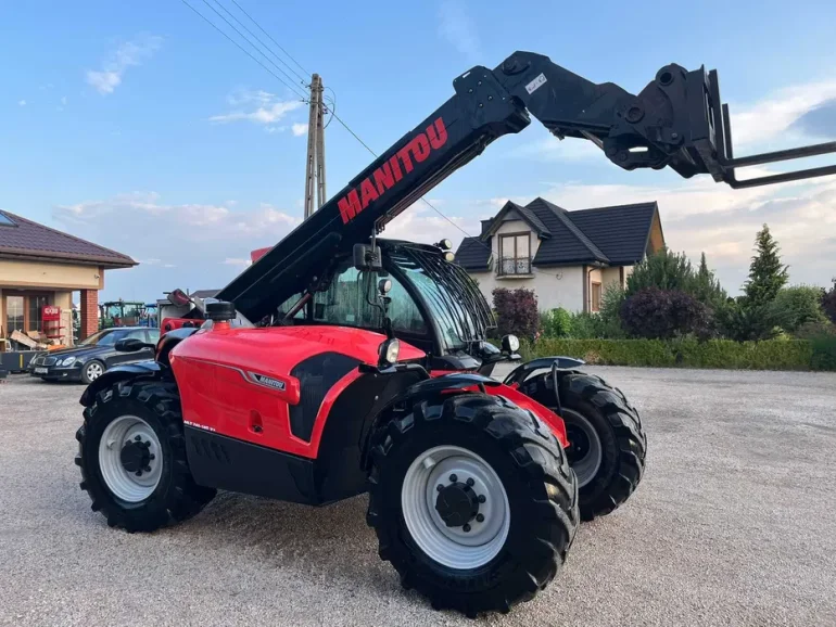 Ładowarka Teleskopowa Manitou MLT 741-120 V+ 2018 rok Widły Deutz Jcb