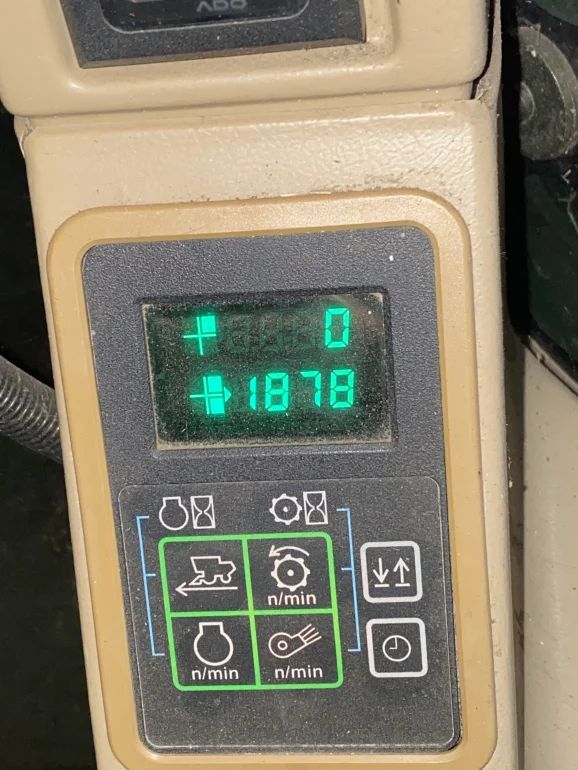 John deere 1550cws