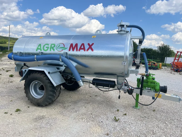 Beczkowóz Wóz asenizacyjny AgroMax ocynkowany 1/2 osiowe DOSTAWA