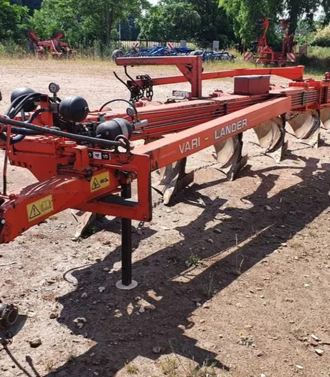 Pług Kuhn Vari Lander 7 korpusów zabezpieczenia na kamienie Vario