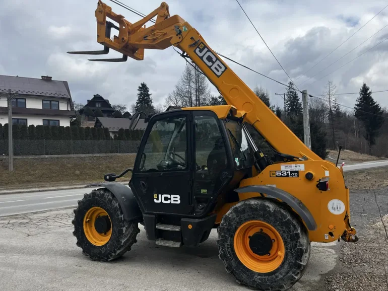Ładowarka teleskopowa JCB 531 70 Sprowadzona AGRI merlo manitou