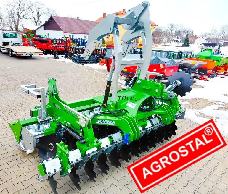 Agregat uprawowo-siewny talerzowy Tolmet Aragon 65-92 Tytan AGROSTAL