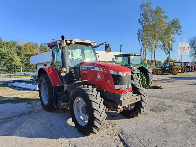 Ciągnik Rolniczy Massey Ferguson 7614 Dyna 4 Klima 6 cyl. 155 KM