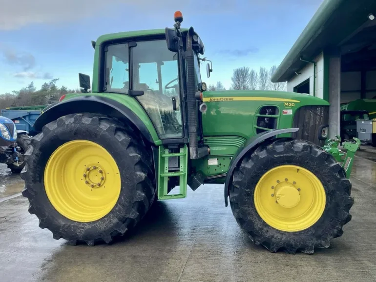 John Deere 7430 Power Quad 180KM 2008 Tuz Pneumtyka Sprowadzony 7530