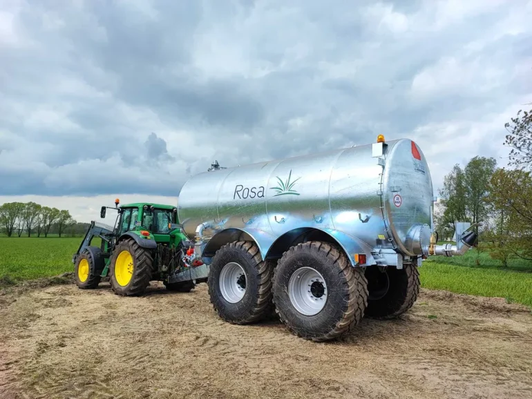 Wóz asenizacyjny ROSA 20/R2S 20000 litrów tandem - beczkowóz, beczka