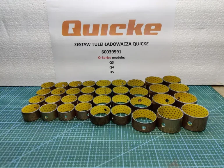 Zestaw tulei ładowacza Alo Quicke / TRIMA Q-Series Q3S Q4M Q5L