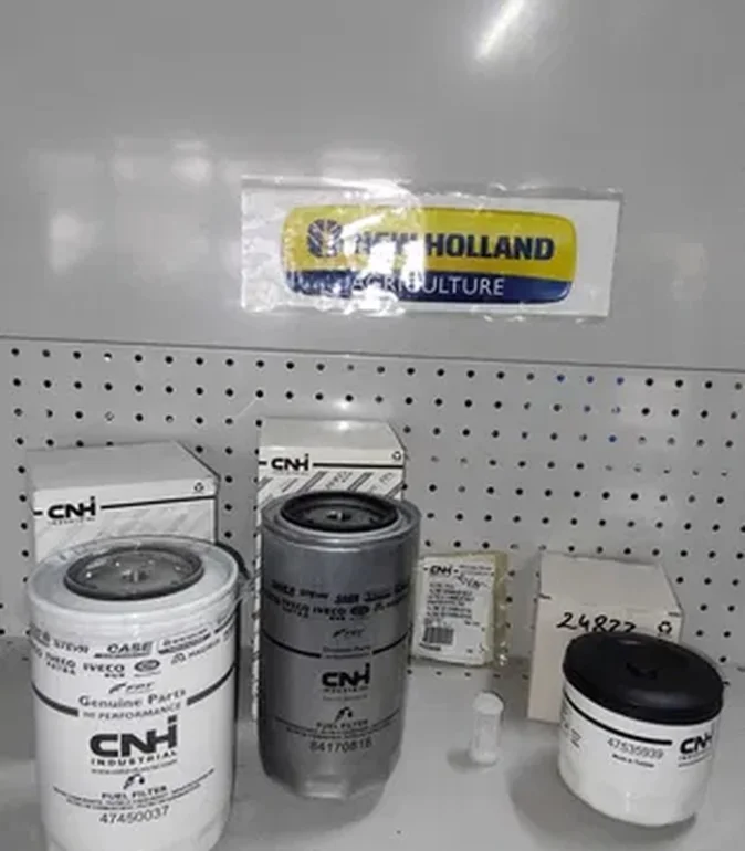 PROMOCJA!!! Zestaw oryginalnych filtrów paliwa i oleju NH T5.